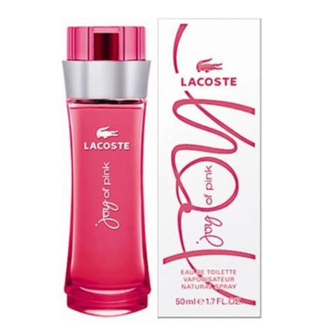 Joy of Pink Lacoste Fragrances for women .